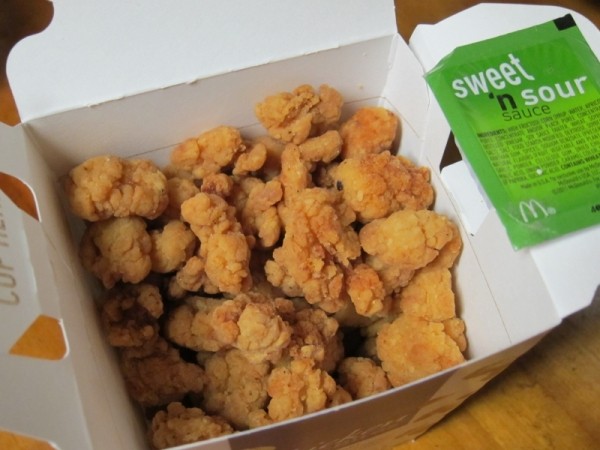 Palomitas de pollo de McDonald's